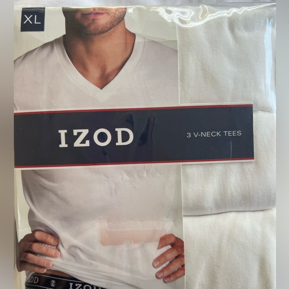 IZOD  V-neck tees